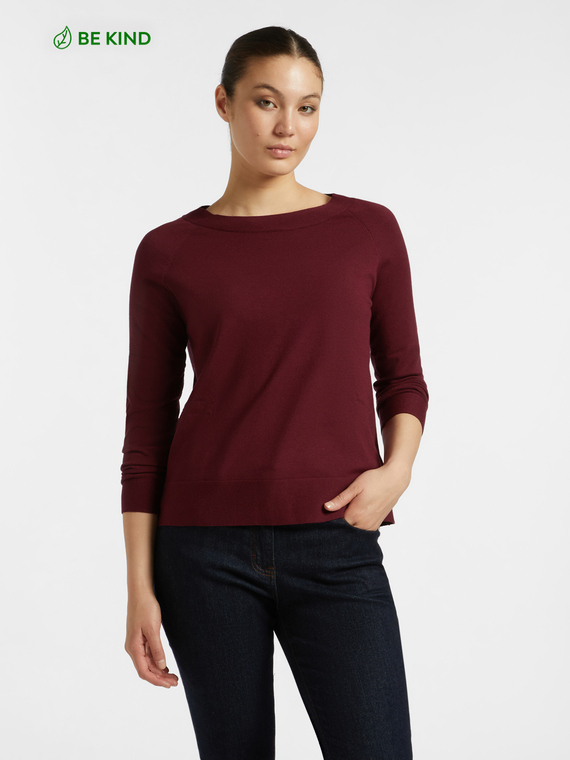 Pull basique en viscose LENZING™ ECOVERO™