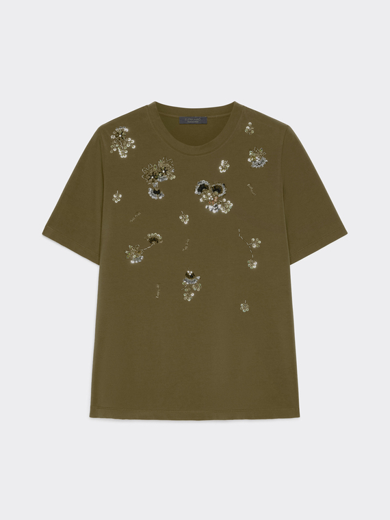 Embroidered T-shirt