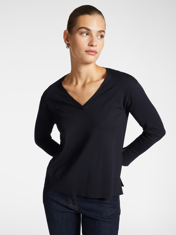 V-neck sweater