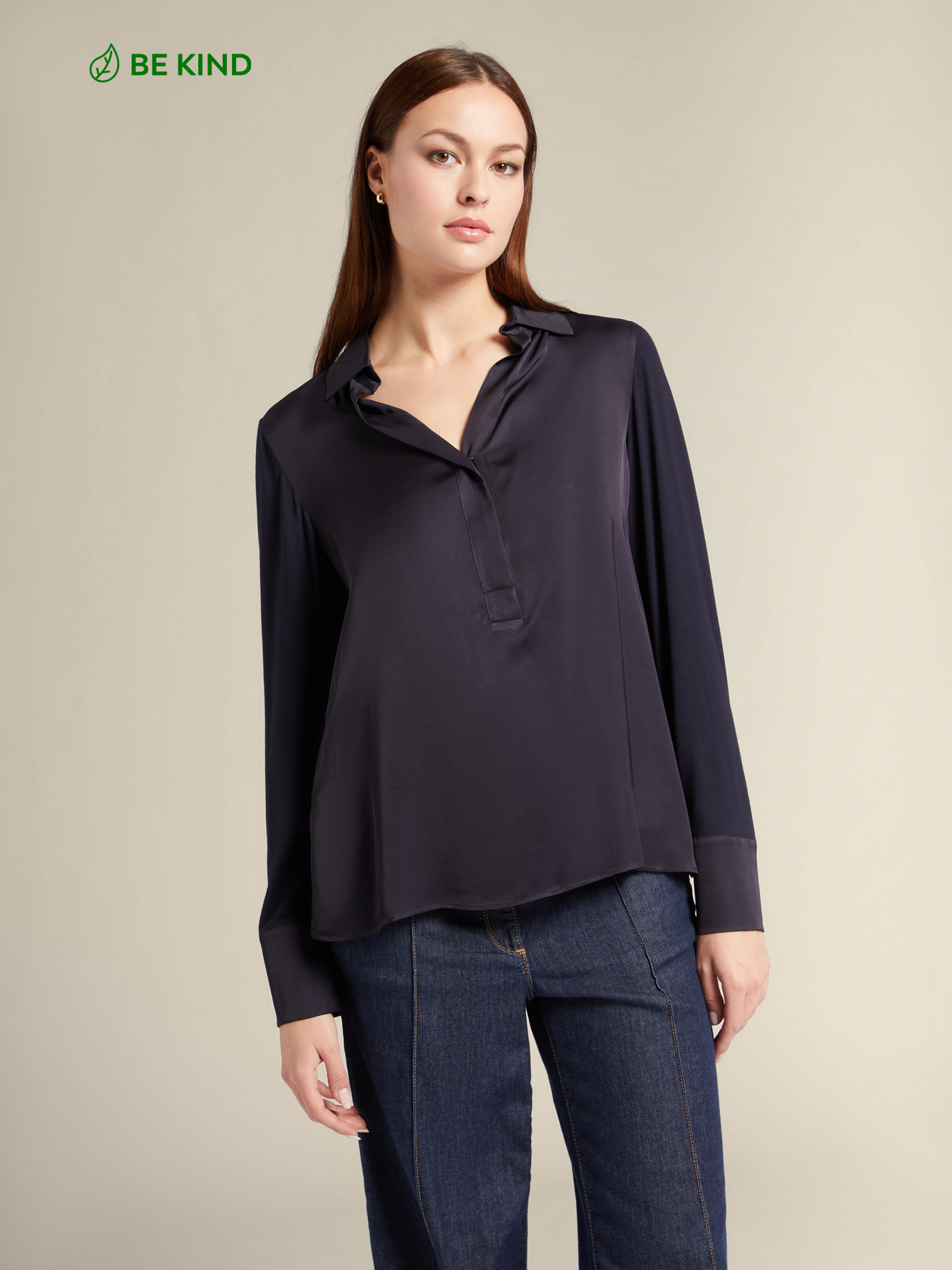 ECOVERO™ viscose shirt image number 0