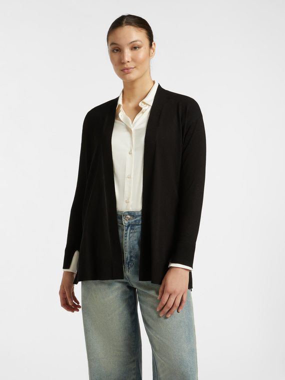 Vorn offener Cardigan