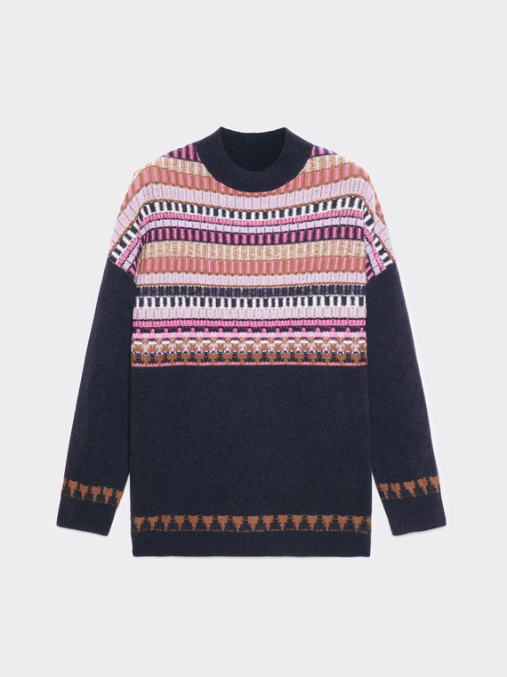 Maglia a disegni fair isle