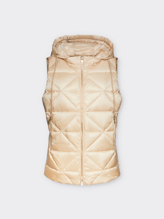 Gilet in nylon riciclato