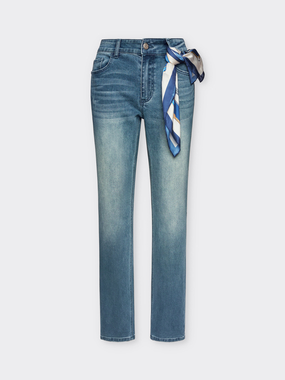Jeans 5 tasche regular, "Rose"