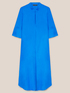 Robe longue trapèze en coton image number 4