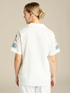 Poplin blouse with embroidery image number 1