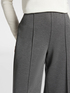 Pantaloni cropped in jersey image number 3