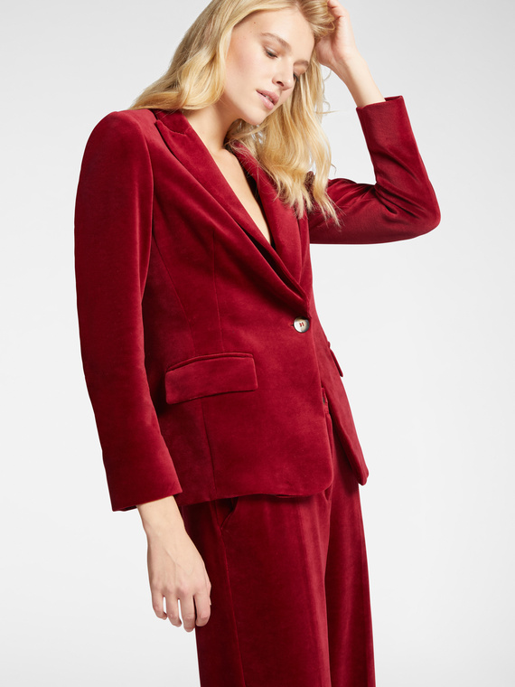 Velvet blazer