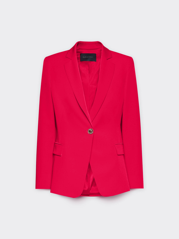Blazer in cady stretch
