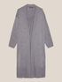 Cardigan lungo in lana comfort image number 4