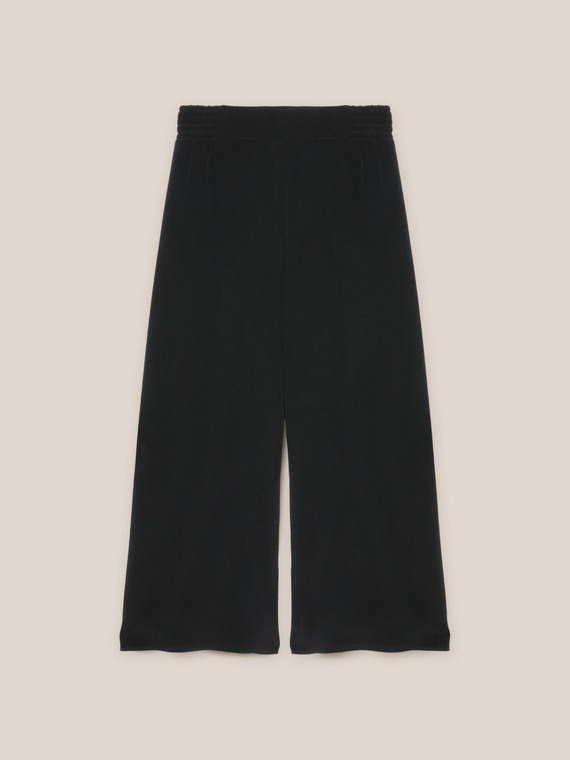 Pantalon cropped souple