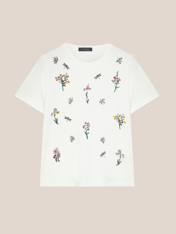 T-shirt floreale