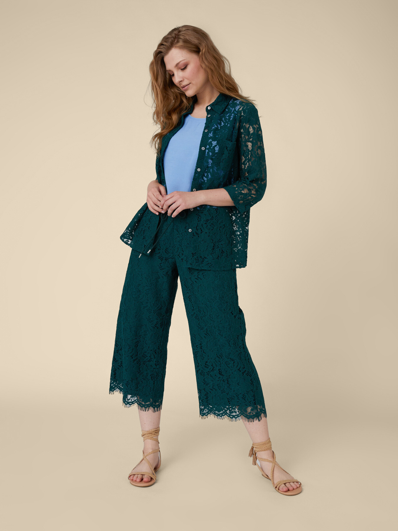 PANTALONE IN PIZZO image number 0