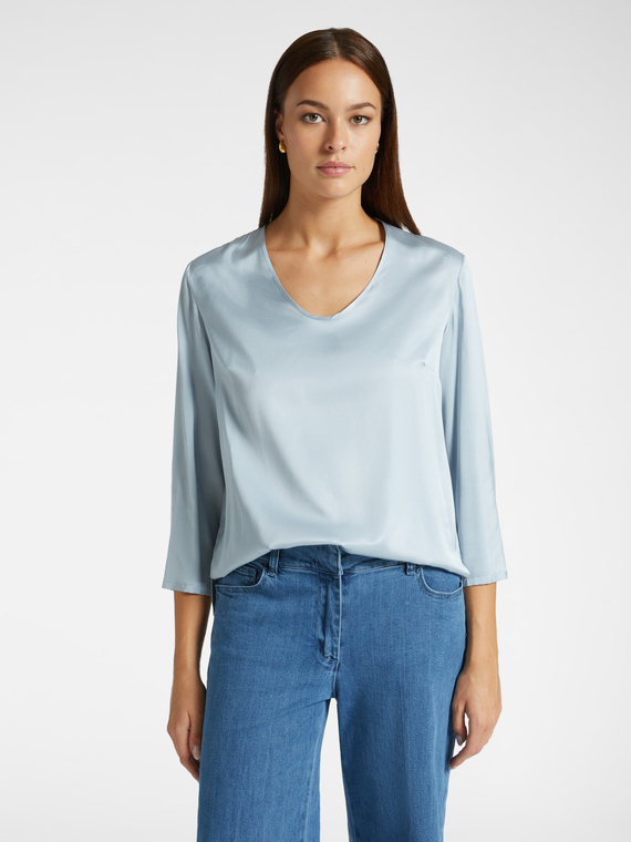 Blusa in raso