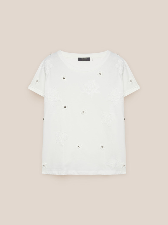 Embroidered T-shirt