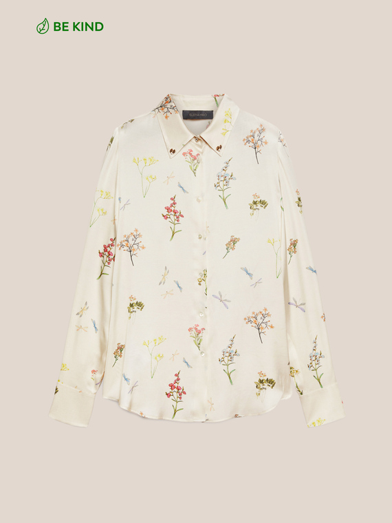 Floral ECOVERO™ viscose shirt