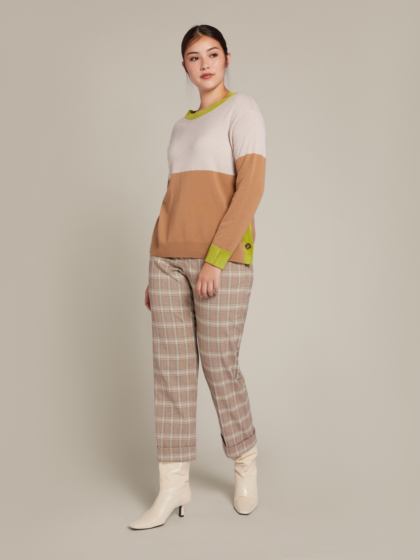Pantaloni check image number 0