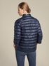 Short quilted recycled nylon down jacket image number 1