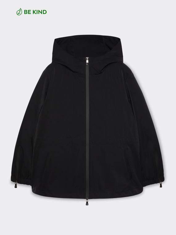 Short detachable parka