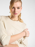 Maglia lurex con maniche a tre quarti image number 3