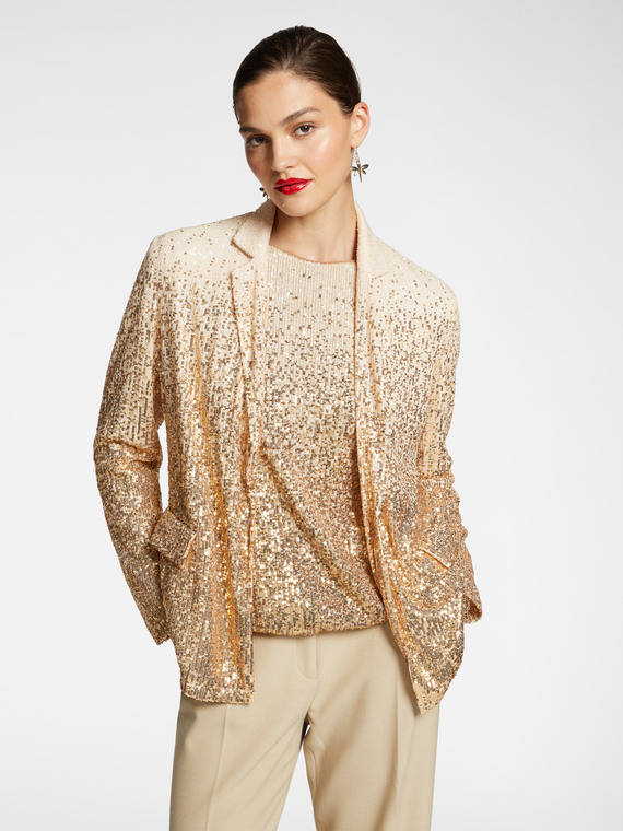 Blazer full paillettes