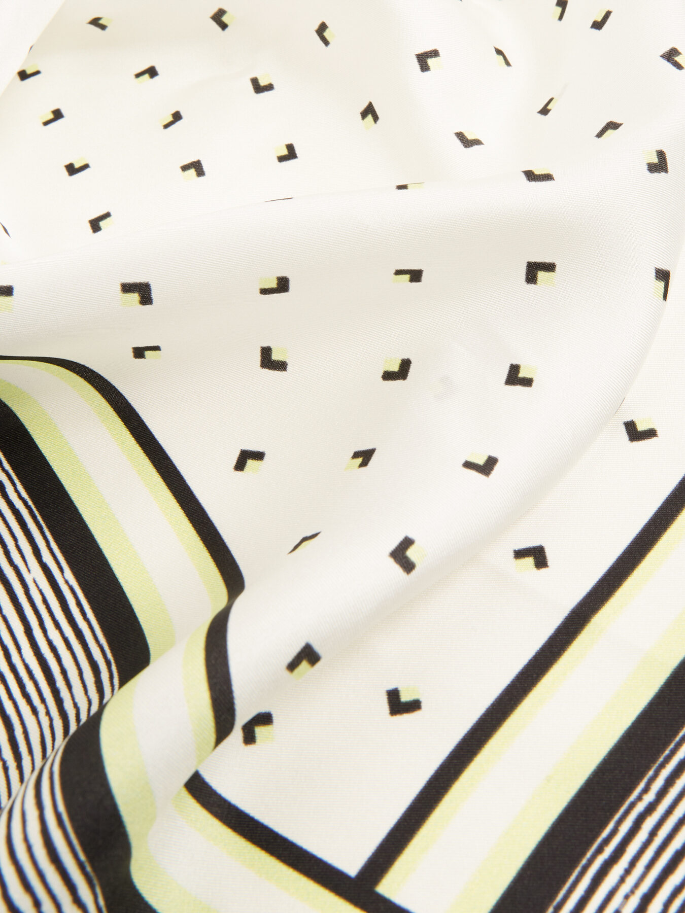 Foulard stampato in seta image number 1