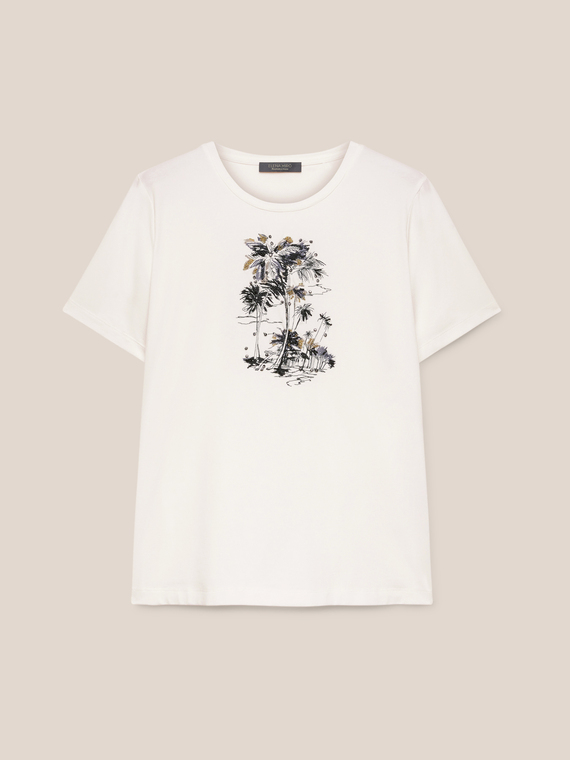 Embroidered T-shirt