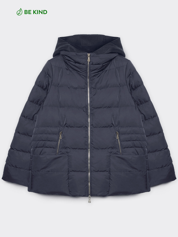 Matte nylon down jacket