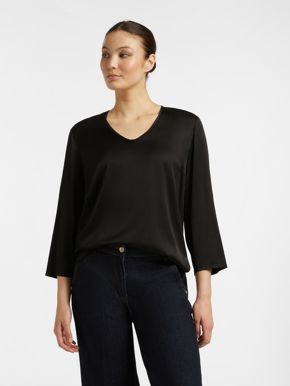 Blusa in raso