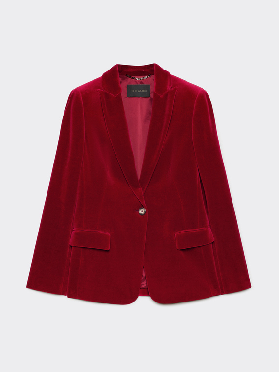 Blazer in velluto