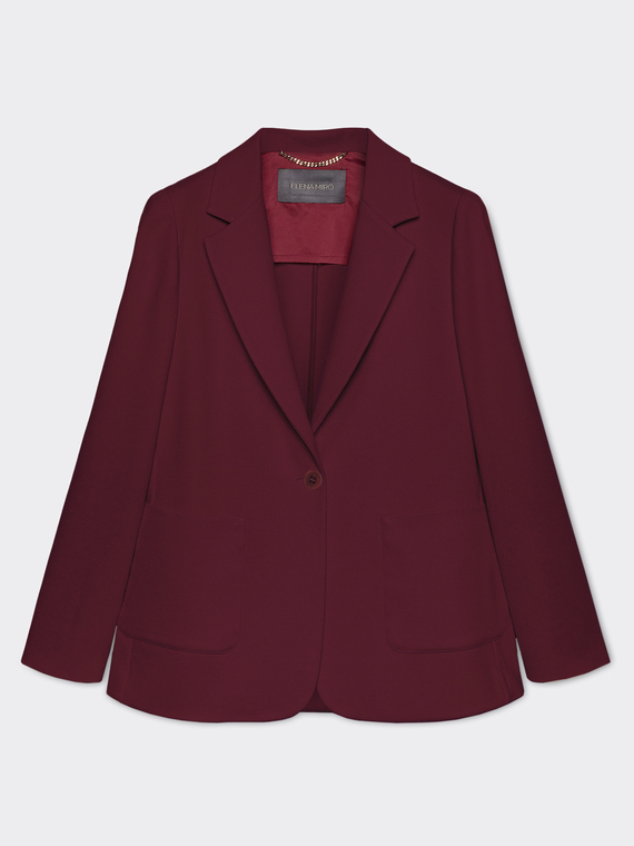 Blazer in Milan stitch