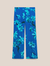 Printed ECOVERO™ viscose trousers image number 4