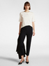 Pantaloni pull on gamba dritta image number 0
