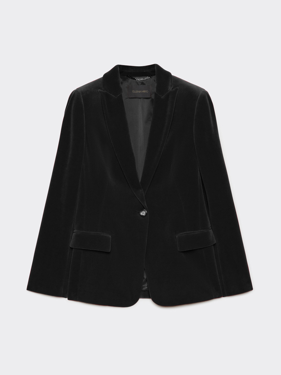 Blazer de terciopelo