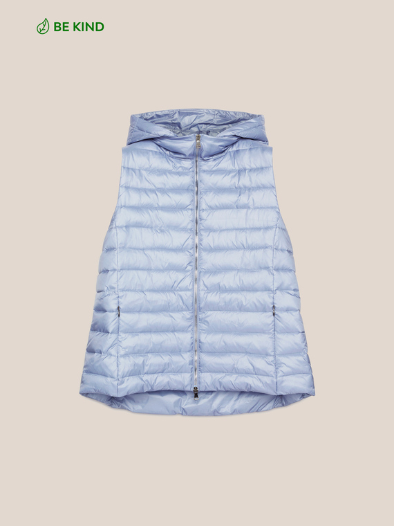 Gilet trapuntato nylon riciclato