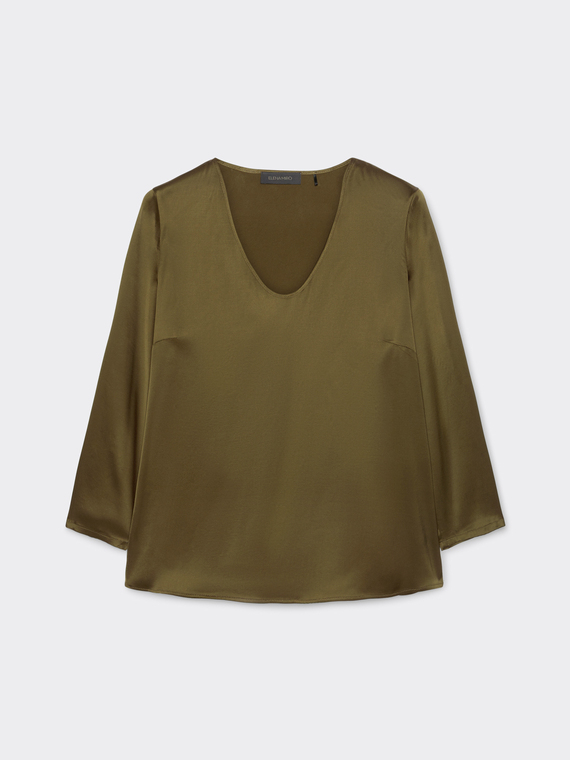 Blusa in raso