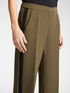 Pantaloni in cady con bordi laterali image number 3