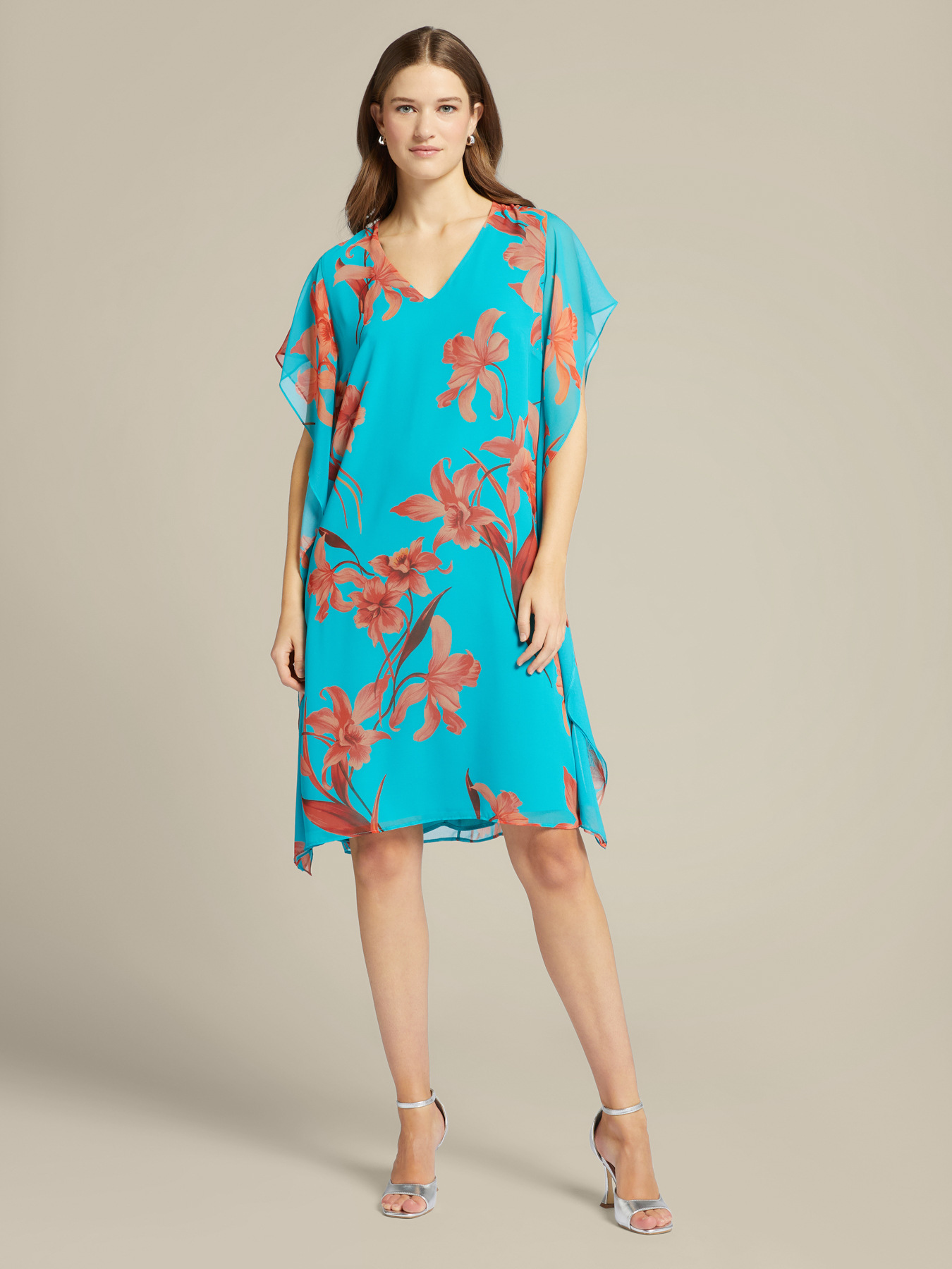 Elegant printed dress image number 0