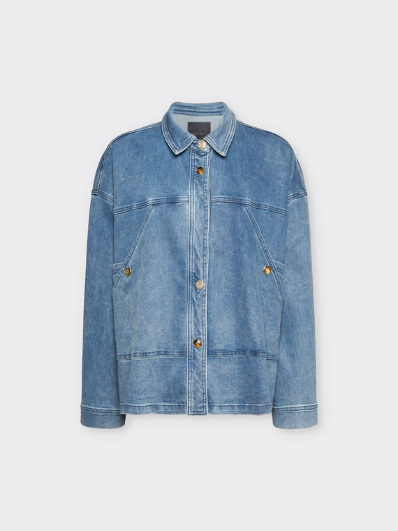 Giacca oversize in denim