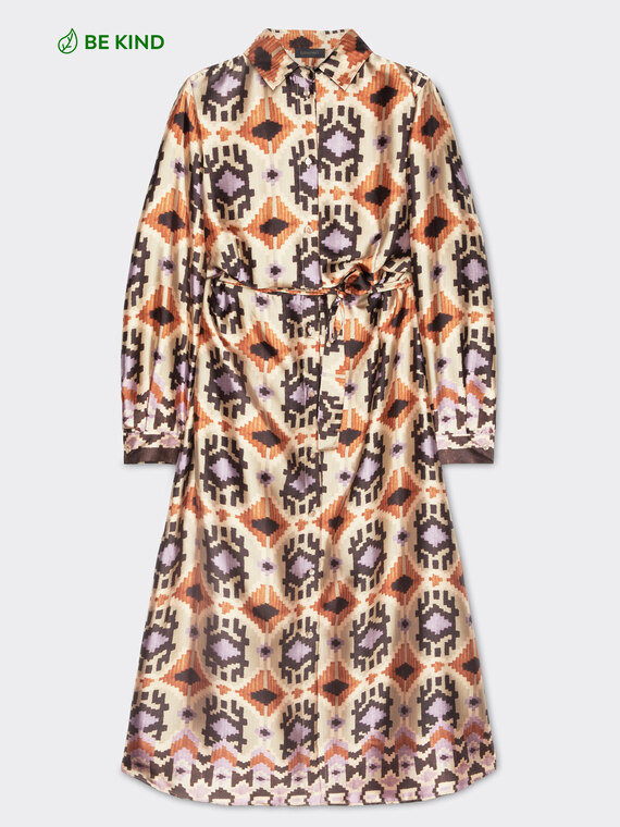 Ethnic print dress