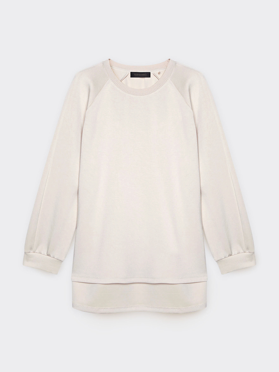 Sweat-shirt doux au toucher