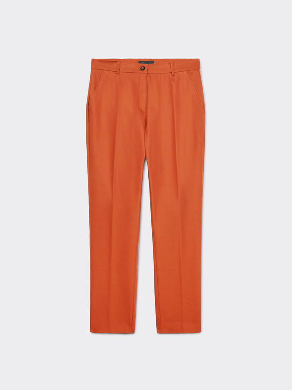 Calças chino stretch