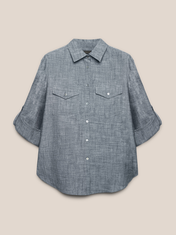 Camicia in chambray