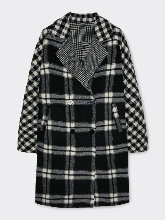 Double checked coat