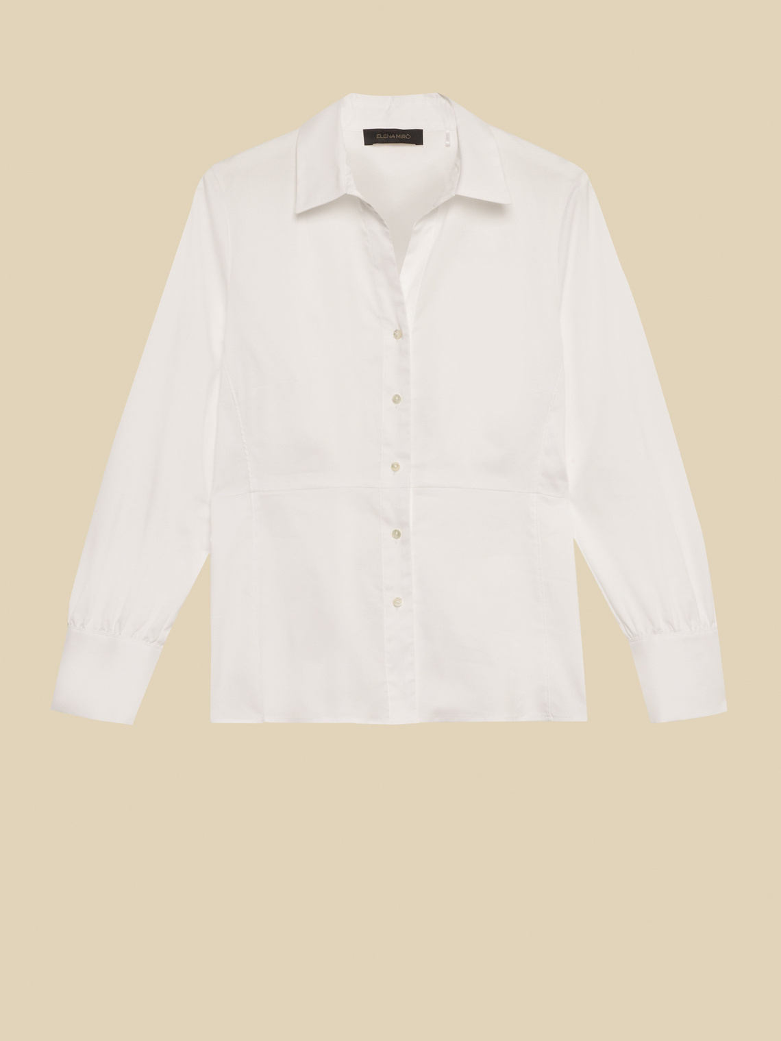 fitted poplin shirt zara