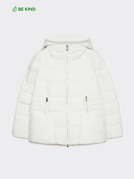 Matte nylon down jacket