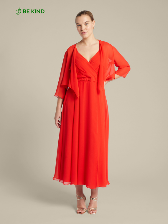 Robe élégante avec boléro