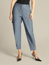 Chambray cargo trousers image number 2