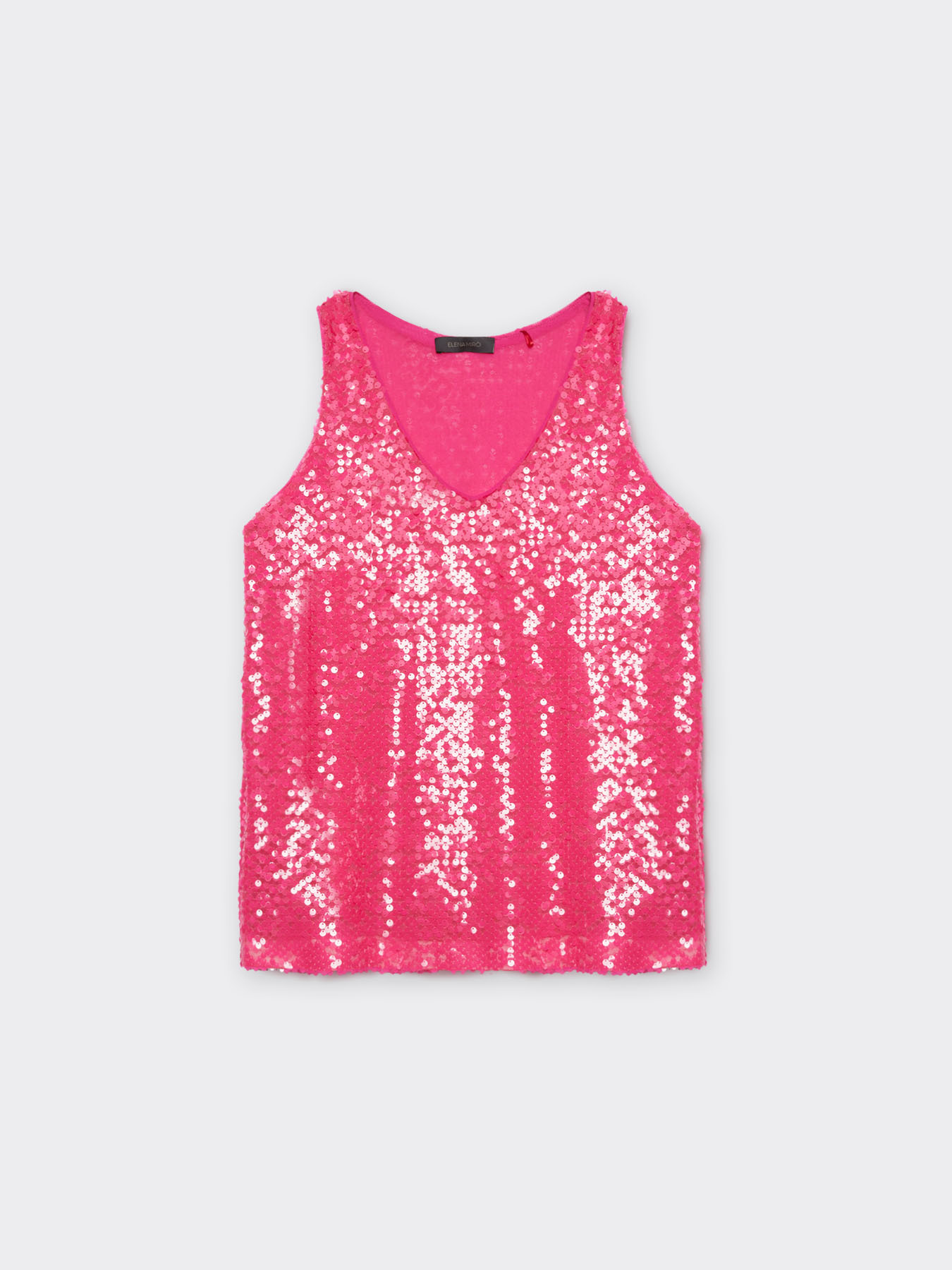 Top con paillettes image number 0