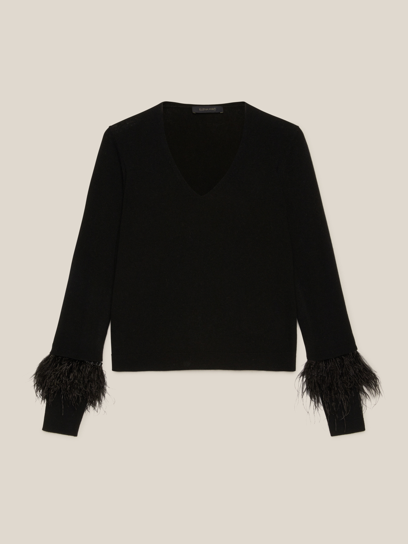 Maglia con piume sales